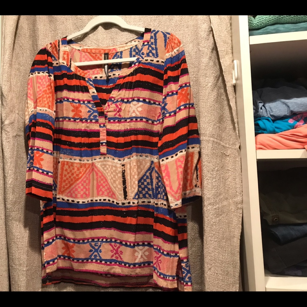 Print tunic